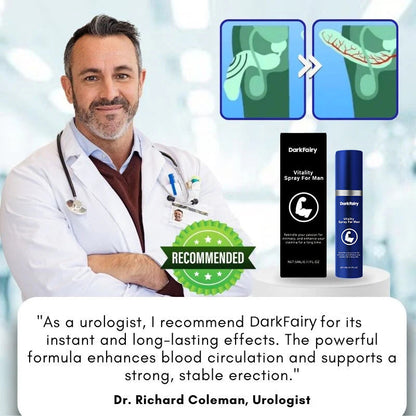 🔥DarkFairy™Vitality Spray For Man🍆Powerful Erections in Just 3 Minutes!