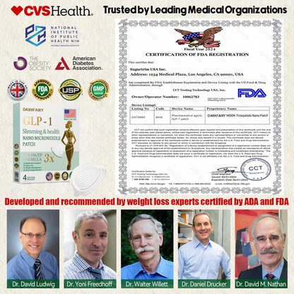 【New Product Last Minute! 80% OFF】DarkFairy NIDDK Nano Patch 🇺🇸⚕️ (Painless 24/7 Fat Burning | Lose 20 Pounds in Weeks | Crush Cravings Fast!！