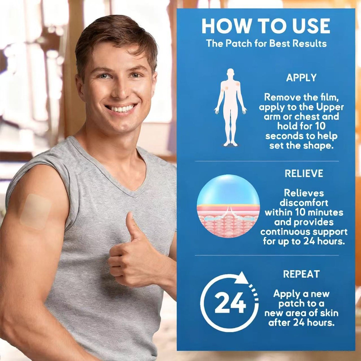 ✅FDA Approved DarkFairy  COPD Relief Patch（⏰🔥Limited time discount – Last 30 minutes!）